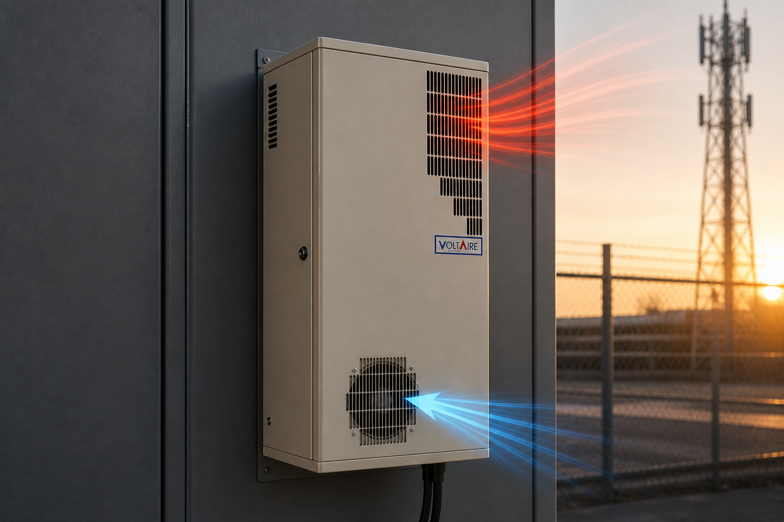 Outdoor Telecom Cabinet Cooling