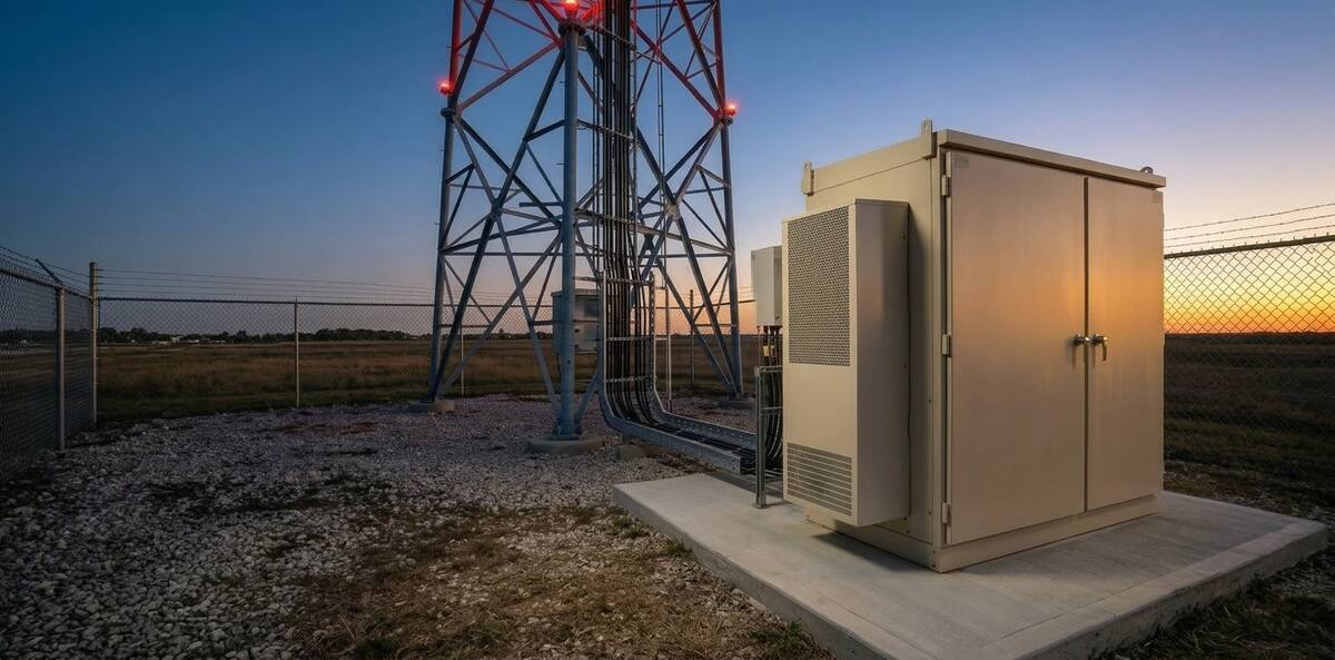 Telecom tower cooling